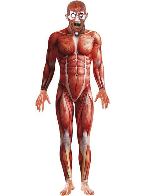 Monstrous Human Anatomy Adult Costume
