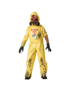 Chemisch verseuchter Zombie Kostüm für Kinder