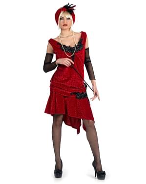 Costume da charleston di tela di seta deluxe