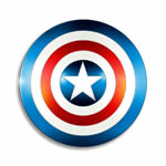 escudo capitán américa primero circular