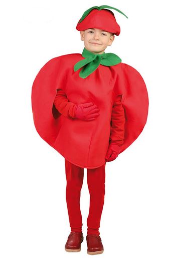 Disfraz tomate infantil