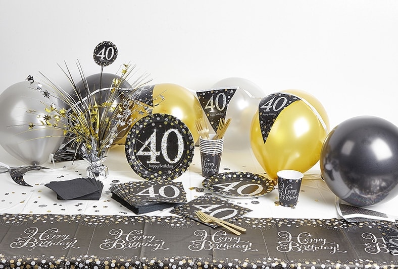 Ideas de decoración para tu fiesta de 40 cumpleaños
