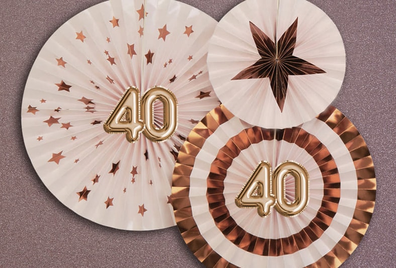 Ideas de decoración para tu fiesta de 40 cumpleaños