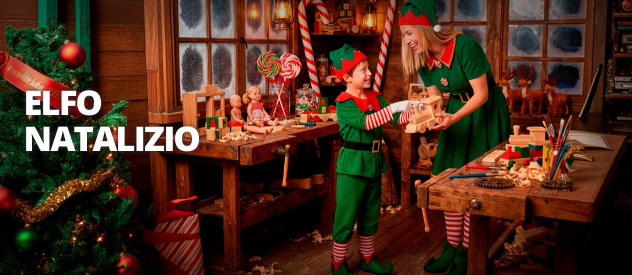 Costumi Elfo Natalizio