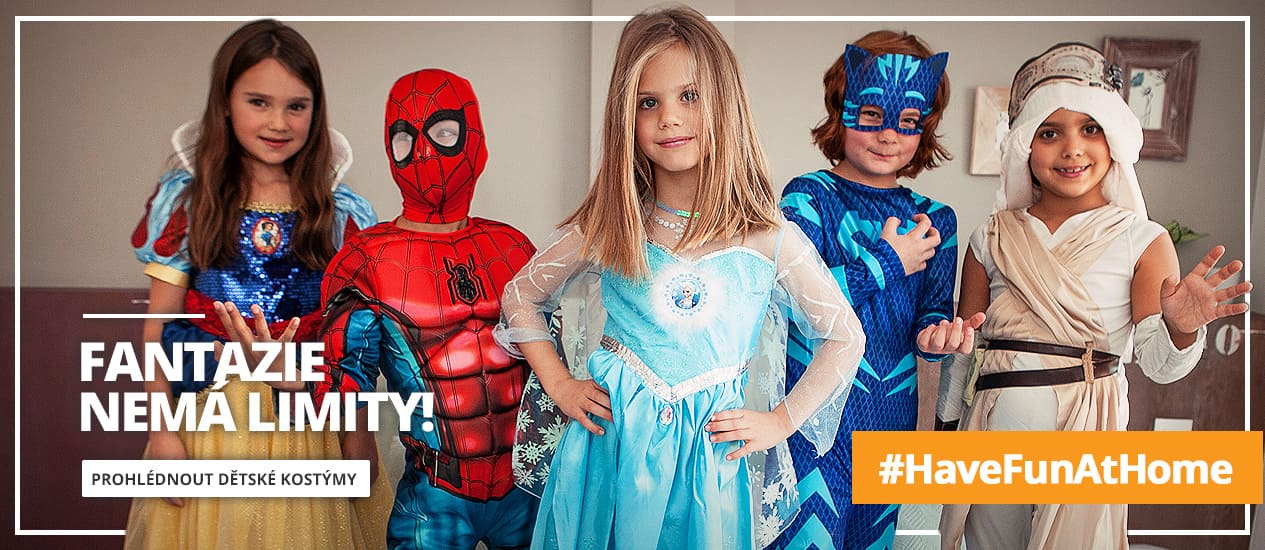 Dětské kostýmy pro originální děti