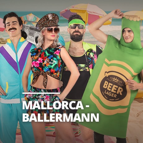 Mallorca-Ballermann Kostüme