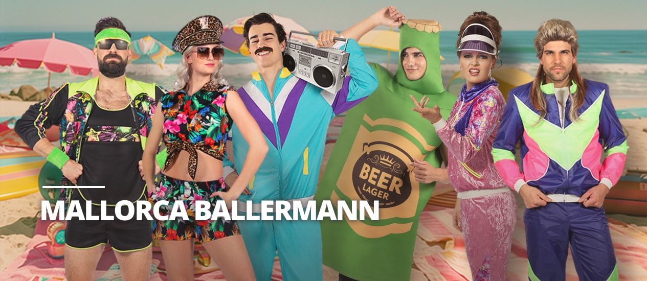 Mallorca-Ballermann Kostüme