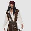 Costumi Jack Sparrow (Pirati dei Caraibi)