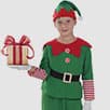 Stroje Elf świąteczny dla dzieci