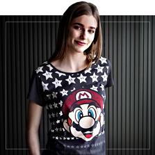 T-shirts de Super Mario Bros