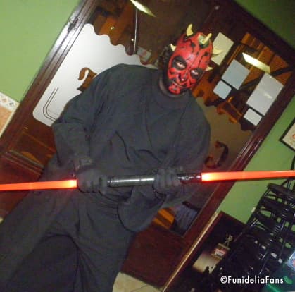 Darth Maul espada laser