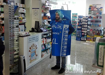 Disfraz de preservativo