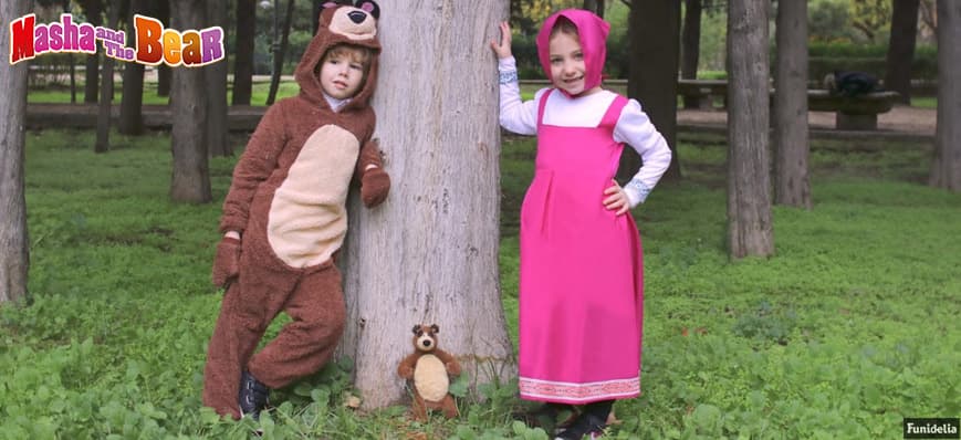 Costumi di Masha e Orso UFFICIALI