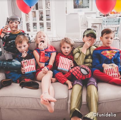 Fiesta Cumpleaños Superhéroes