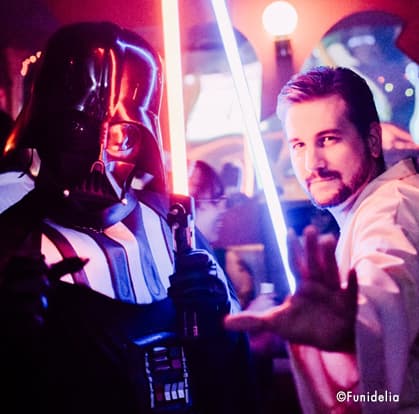 Costumi Darth Vader e Luke Skywalker