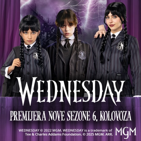 Službeno Wednesday Addams© Kostimi