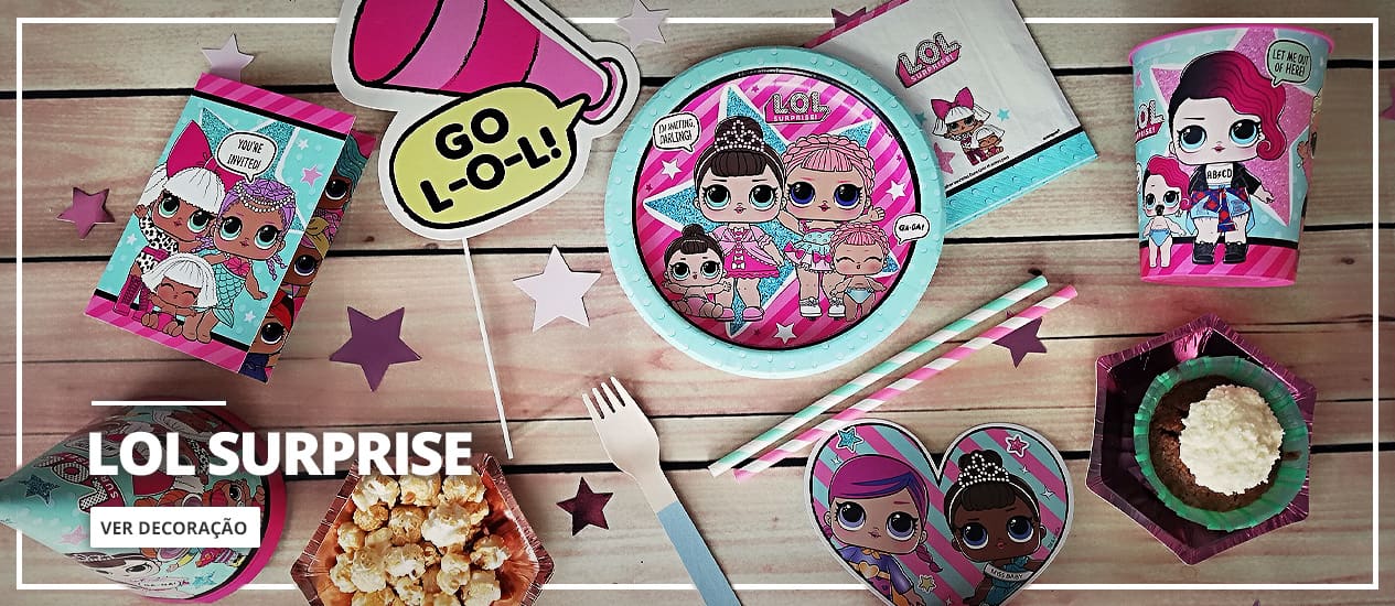 Festa de aniversário LOL Surprise