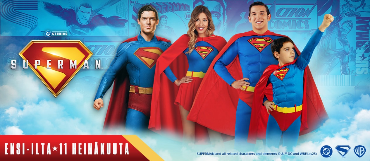 Viralliset Superman© Asut