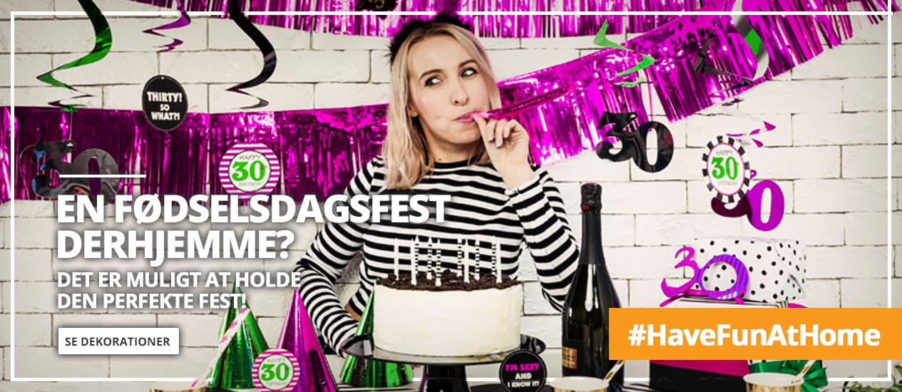 Fødselsdagsfest Dekorationer