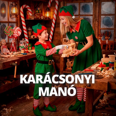 Karácsonyi manó Jelmezek
