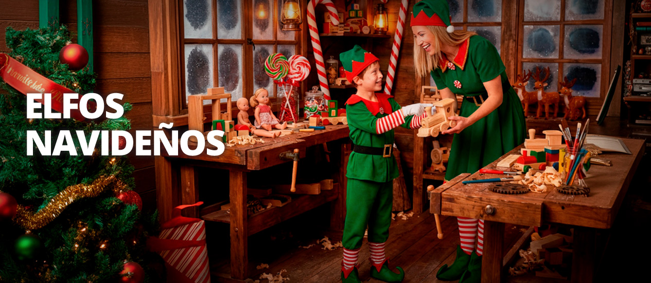 Disfraces Elfo Navideño