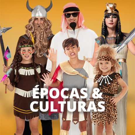Disfraces de Épocas & Culturas