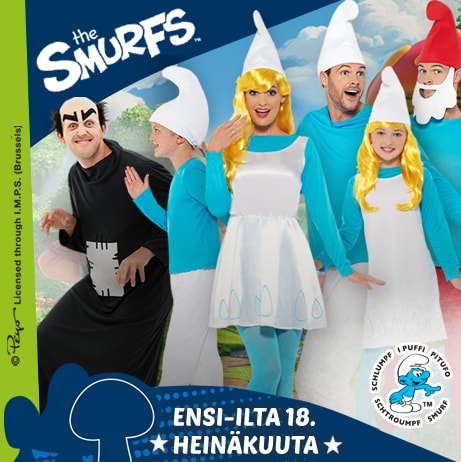 Viralliset Smurffit Asut ja naamiaisasut©