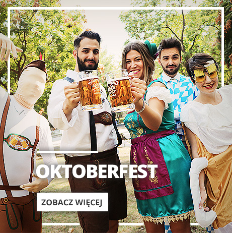 Stroje Bawarki i Bawarczyka na Oktoberfest