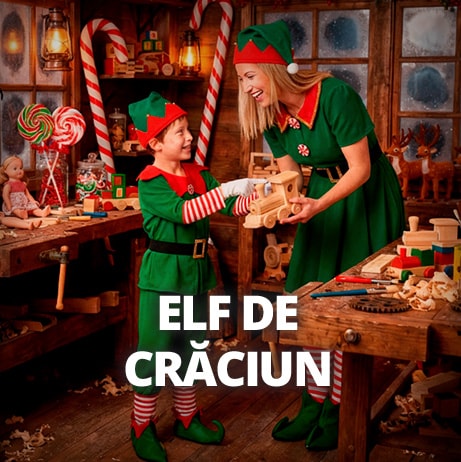 Costume Elful de Crăciun