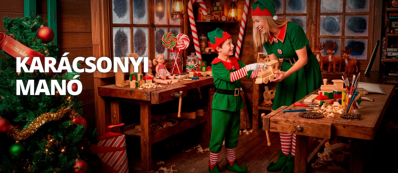 Karácsonyi manó Jelmezek