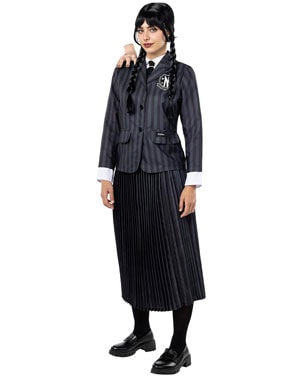 Wednesday Addams uniform costume - Official Netflix
