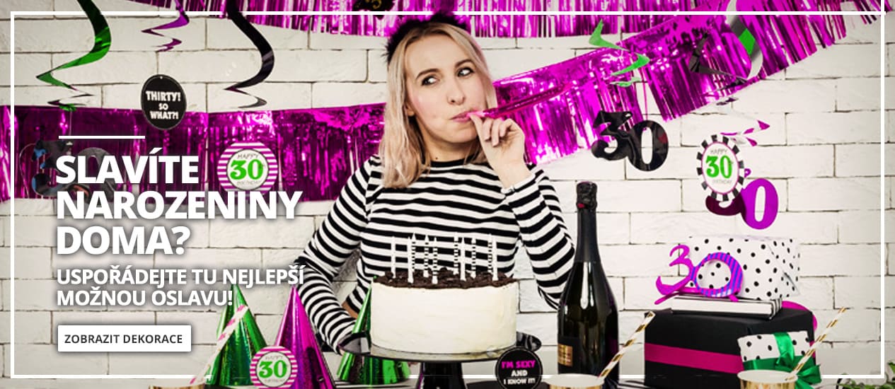 Narozeninové dekorace