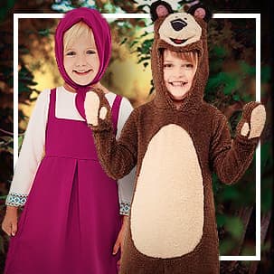Disfraces de Masha y el Oso
