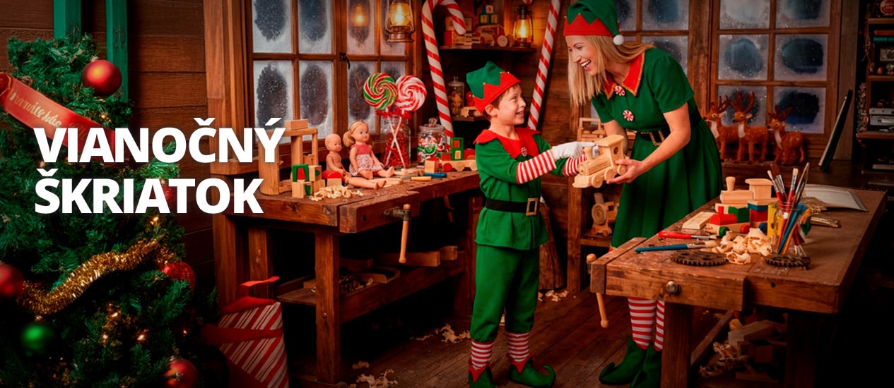 Vianočný škriatok Kostýmy