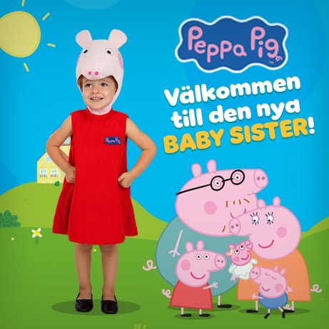 Greta Gris Maskeradkläder