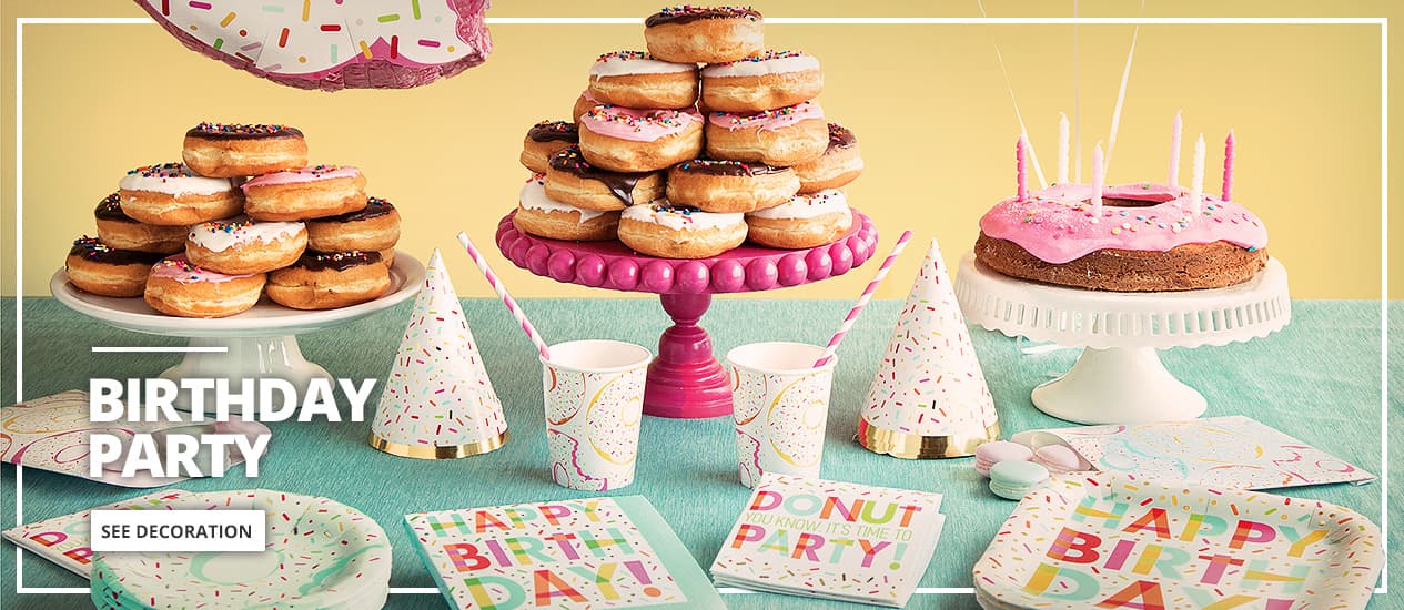 Birthday Party And Themed Parties Decorations 48h Delivery