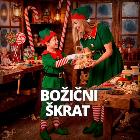Božični škrat Kostumi