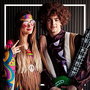 Hippie Costumes 1960s Fancy Dress 