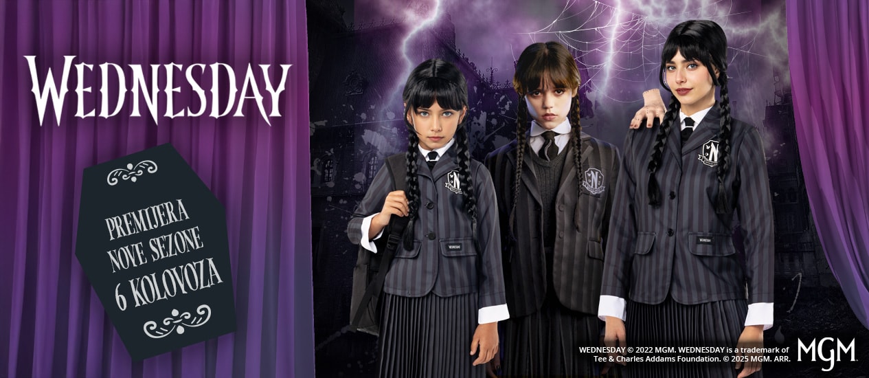 Službeno Wednesday Addams© Kostimi