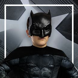 Masque facial Batman - pour enfants et adultes pour Halloween ou