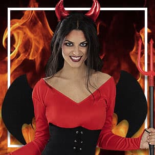 Demons & Devils Costumes for girls and women