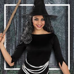 Kostýmy Čarodějnice a kouzelníci pro ženy