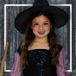 Hexen & Zauberer Kostüme für Kinder