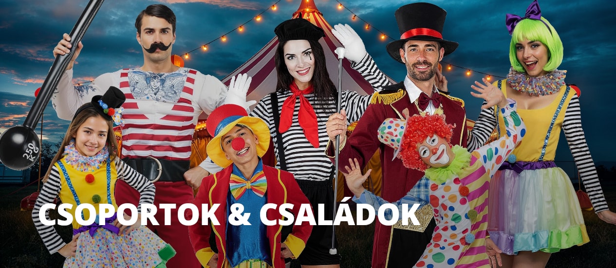 Jelmezek Csoportoknak és családoknak