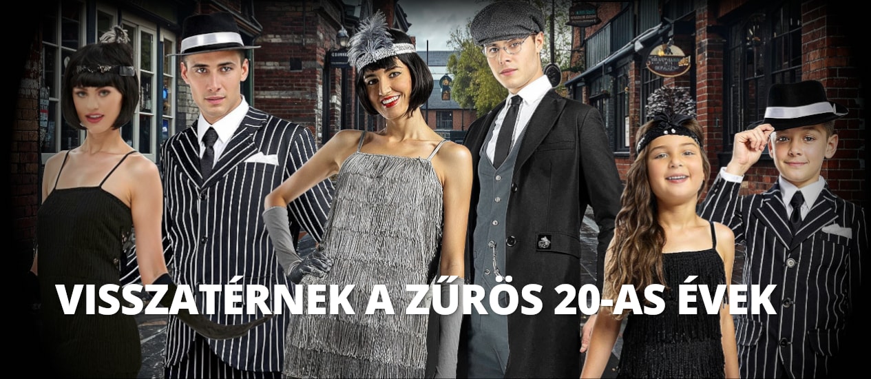 20-as évek: Flapper és Burlesque Jelmezek