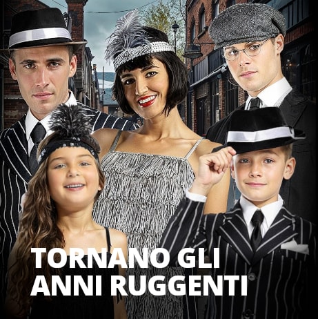 Costumi Anni 20: Gangsters & Cabaret