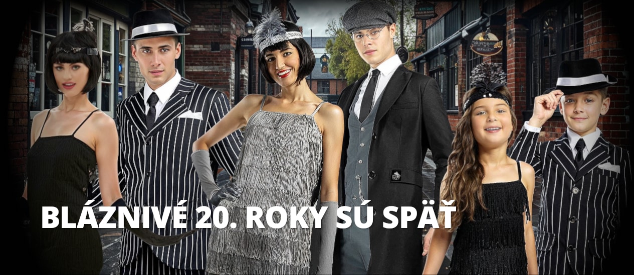 20. roky: Gangstri a kabaret Kostýmy