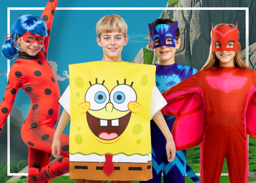 Cartoons Costumes Kids