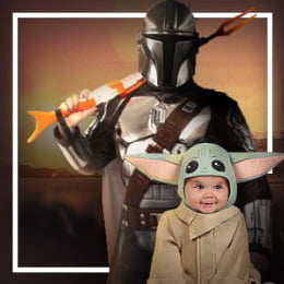 Stroje Baby Yoda & The Mandalorian