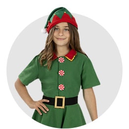Weihnachtself Kostüme für Kinder